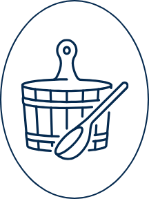 Vulkana spa boat sauna pictogram