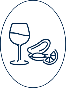 Vulkana spa boat dinner pictogram